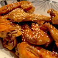 めぐどん☆'s cooksnap of when they made 鶏手羽先 黒酢と黒糖のコクうま唐揚げ♪.