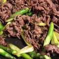 かとりーな♪'s cooksnap of when they made 牛肉とアスパラガスのオイスターソース炒め.