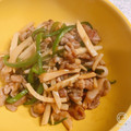 ｊ爺ｊ's cooksnap of when they made 豚こま肉で★筍とピーマンの炒めもの.