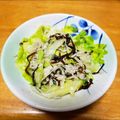 かしゅみん♡'s cooksnap of when they made 【農家のレシピ】レタスとしらすのサラダ.
