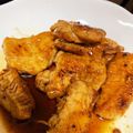 クックIWOFMS☆'s cooksnap of when they made ★やわらか★鳥むね肉のポン酢てりやき.