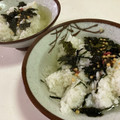 papikun's cooksnap of when they made お茶漬けの素●増量刻み海苔のワサビ茶漬け.