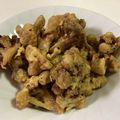 papikun's cooksnap of when they made お弁当に。カリフラワーのカレー粉揚げ.
