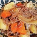 waka0812's cooksnap of when they made レンチン時短de簡単！そぼろ肉じゃが♪.