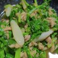 ‡はるくんママ‡'s cooksnap of when they made ご飯のお供に☆葉大根とシーチキンの炒め.