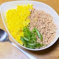 乙川日奈's cooksnap of when they made 懐かしの☆シンプル鶏そぼろ丼.