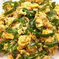 つききょん80Q☆'s cooksnap of when they made 弁当に！花粉症に？！ピーマン卵チーズ炒め.