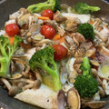 ようひなママ's cooksnap of when they made 簡単10分！カジキのアクアパッツァ.