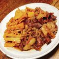 ちゃちゃまる26's cooksnap of when they made タケノコと牛すじの煮物.