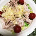 kuriくん's cooksnap of when they made 春キャベツと牛しゃぶサラダ＆からし酢みそ.