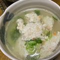 檸檬パン's cooksnap of when they made 鳥つみれスープ 時短.