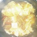 ＊ちゃちゅ＊'s cooksnap of when they made なめこトロッ、たまごフンワリとろみ汁.