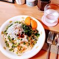 Emally's cooksnap of when they made ヘルシーしらすおろし☆純和風パスタ.