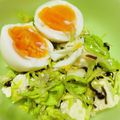 ⭐しふぉんけぇーき⭐'s cooksnap of when they made 木綿豆腐と3つ葉と塩昆布のサラダ♡.
