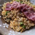 NAGANO久留米's cooksnap of when they made ベーコンどーんっ♡とのっけたパラパラ炒飯.