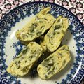 Faiza's cooksnap of when they made ピンクがキレイ★しば漬け入り卵焼き.