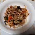 akoreana's cooksnap of when they made 鶏肉と茄子の味噌炒め.
