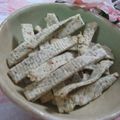 miyuki12's cooksnap of when they made 簡単☆青海苔と桜海老でおからプリッツ.