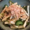saki1010's cooksnap of when they made もりもり♥大根ときゅうりの漬けサラダ.