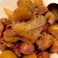 1035's cooksnap of when they made フライパンでコク旨♪鶏肉で肉じゃが♡.