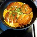 Cheri★'s cooksnap of when they made 簡単！絶品コロッケ丼　〜ふわとろ卵とじ〜.
