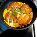 Cheri★'s cooksnap of when they made 簡単！絶品コロッケ丼　〜ふわとろ卵とじ〜.