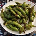 ☆hikonyan☆'s cooksnap of when they made 簡単！絶品おつまみ＊枝豆のオイスター炒め.