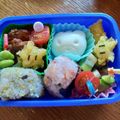 あき姫ちゃん's cooksnap of when they made 超簡単！マリオ＊キャラ弁＊スター＊星.