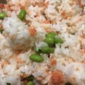 ゆきえ827's cooksnap of when they made ずぼらな混ぜご飯。鮭フレーク、むき枝豆.