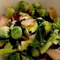 MULA's cooksnap of when they made 小松菜とたこと枝豆のアーリオ・オーリオ.