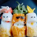 ❤️かわだん❤️'s cooksnap of when they made 簡単♪キャラ弁おかず☆竹輪星人★飾り切り.