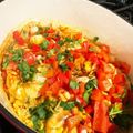 Turley's cooksnap of when they made パエリア　フライパンで簡単。自分メモ.