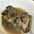 mmmamimm's cooksnap of when they made 　鶏と茄子　時短で治部煮♪.