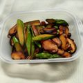 Coちむ's cooksnap of when they made アスパラと椎茸のピリ辛バター醤油炒め★.
