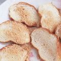 ぱぴぷゆい's cooksnap of when they made 離乳後期の掴み食べにも☆ロールパンラスク.