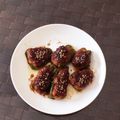 愁ママこと里たん's cooksnap of when they made ピーマンの肉詰め★照り焼き風.