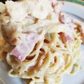 Yuuya_mama's cooksnap of when they made フライパンで！簡単カルボナーラ風w.