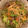 クック640YRR☆'s cooksnap of when they made 牛バラ肉とピーマンの炒め物～プルコギ風.