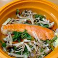 ねばねば星人's cooksnap of when they made 超簡単!レンチンだけ鮭のちゃんちゃん蒸し.