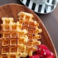 まるもとや's cooksnap of when they made ボウルひとつで簡単ワッフル☆.