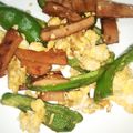 ローズマリー1109's cooksnap of when they made ピーマンとベビーハムのチャンプル.