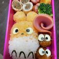 とあひろMaMa's cooksnap of when they made となりのトトロ 遠足簡単キャラ弁.