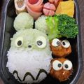 とあひろMaMa's cooksnap of when they made となりのトトロ 遠足簡単キャラ弁.