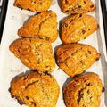 プチシュ's cooksnap of when they made 劇的な簡単さ紅茶レーズンスコーン.