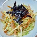 ぶぶくん's cooksnap of when they made キャベツとさきいかのコチュジャン和え.