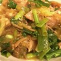 じんこ。's cooksnap of when they made 鶏ももとキャベツのなめ茸レンジ蒸し.