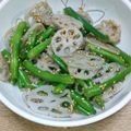 ☆ひつこママ☆☆'s cooksnap of when they made レンコンといんげんの胡麻和え.