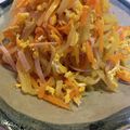 ちゃまライス's cooksnap of when they made たくあんリメイク☆中華サラダ.