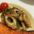 __MUGI's cooksnap of when they made 絹さやちくわ炒め.
