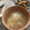 ひろと＾＿＾ママ's cooksnap of when they made 毎日食べたい！新玉ねぎと半熟卵の味噌汁.